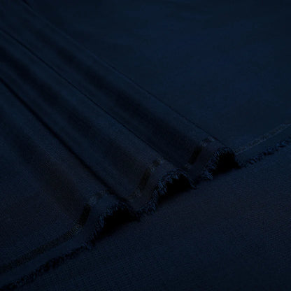 Opulent men’s summer wash n wear fabric in Navy