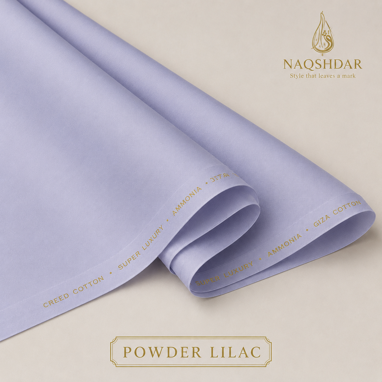 Creed Cotton in Powder Lilac – Ahmed Jamal Dyeing liquid ammonia finish