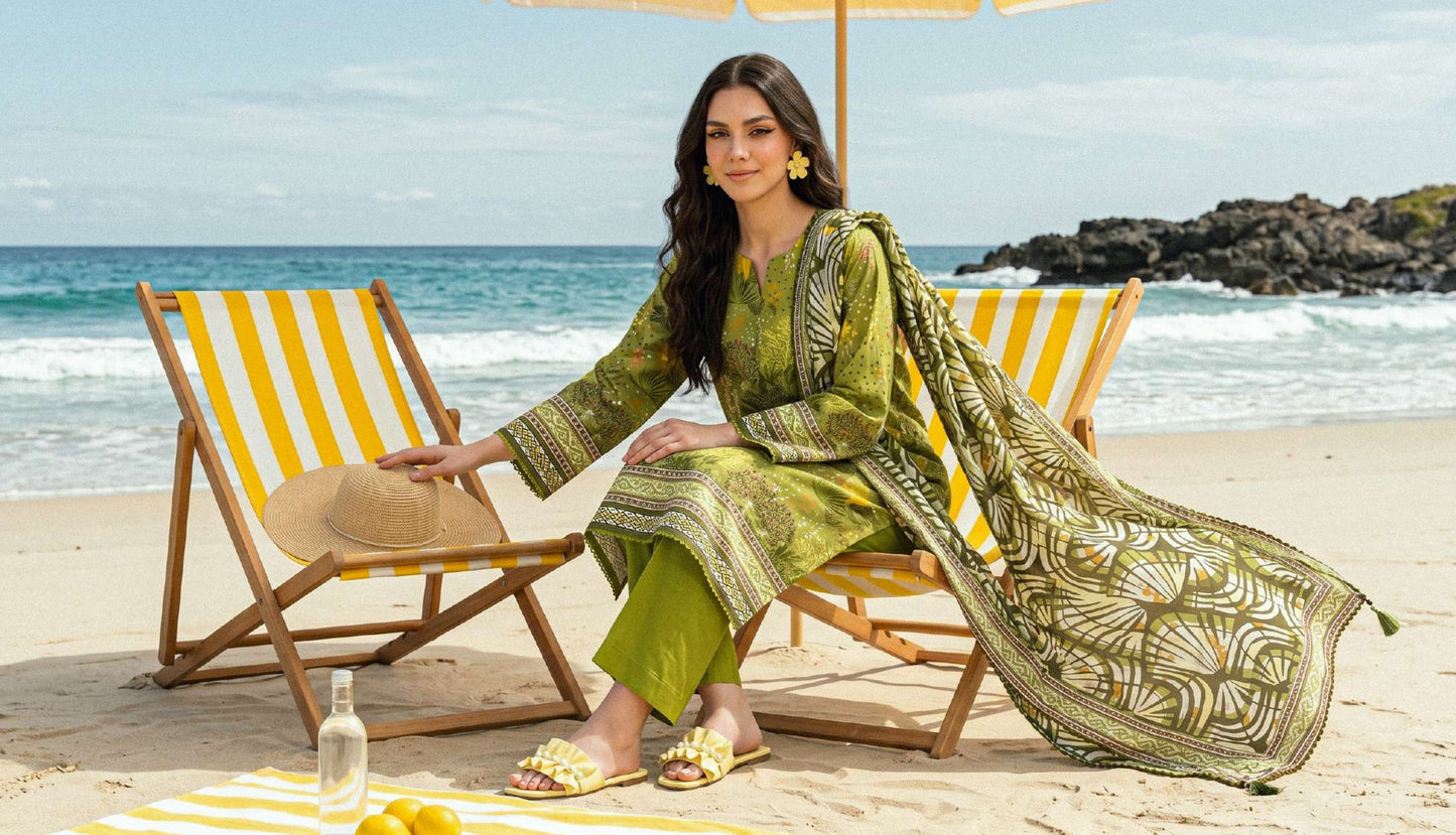 Elaya Prints Premium Lawn 2026 - Design D47 - catalog image 1