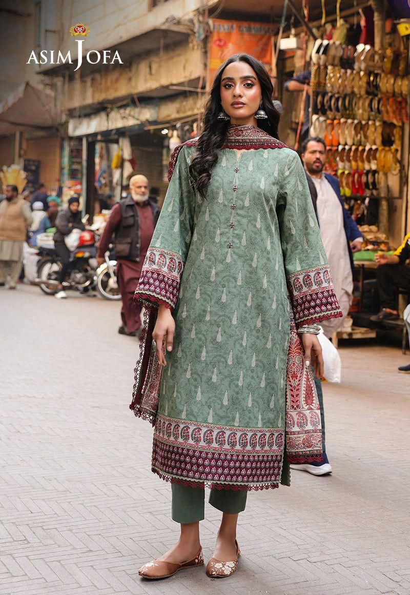 Asim Jofa Lawn D03 original 3-piece design