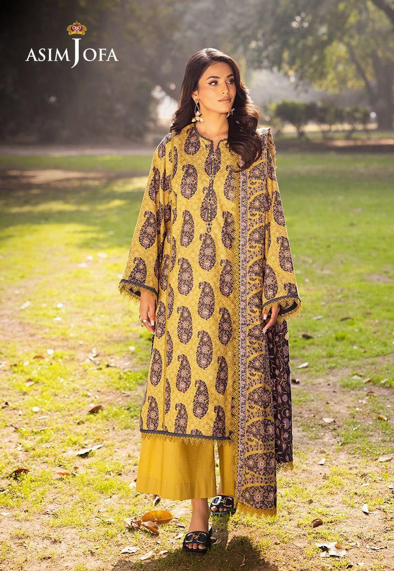 Asim Jofa Lawn D04 original 3-piece design