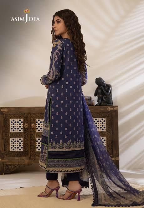 Asim Jofa Lawn D06 original 3-piece design