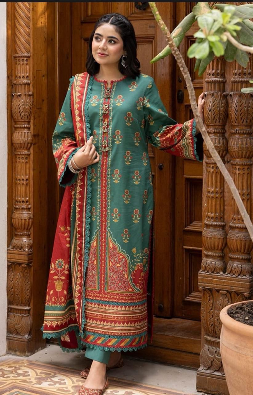 Asim Jofa Lawn D07 original 3-piece design