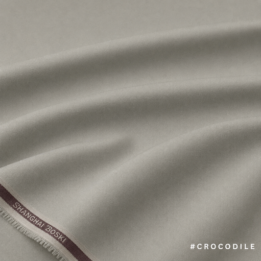 Shanghai boski summer men’s fabric in Crocodile